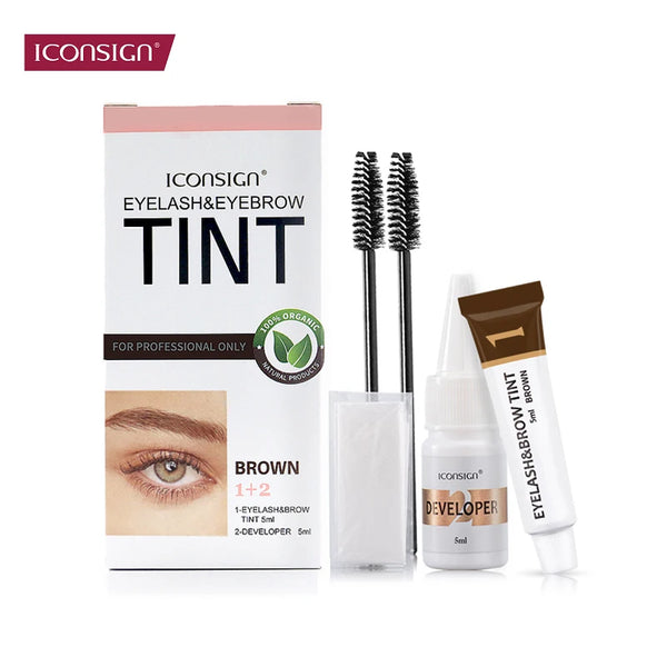 Eyelash Eyebrow Dye Tint Kit Brow Enhancer Mascara