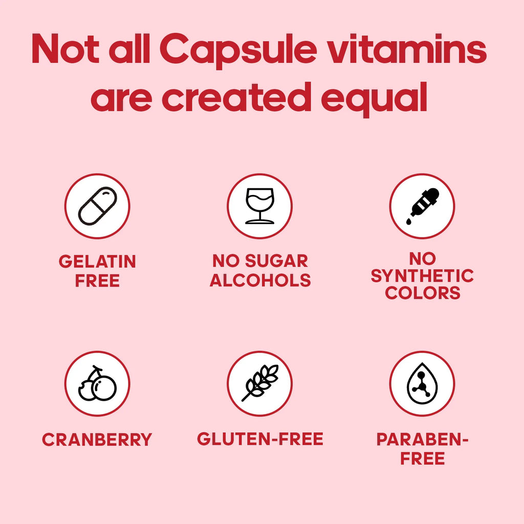 Quitmood Female-Focus-daily Women's complete V- Probiotics - pH Balance, Odor Control, Yeast & Flora