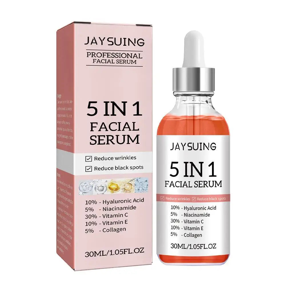 5 In 1 Botox Fade fine lines Firming Facial Serum Shrink Pores